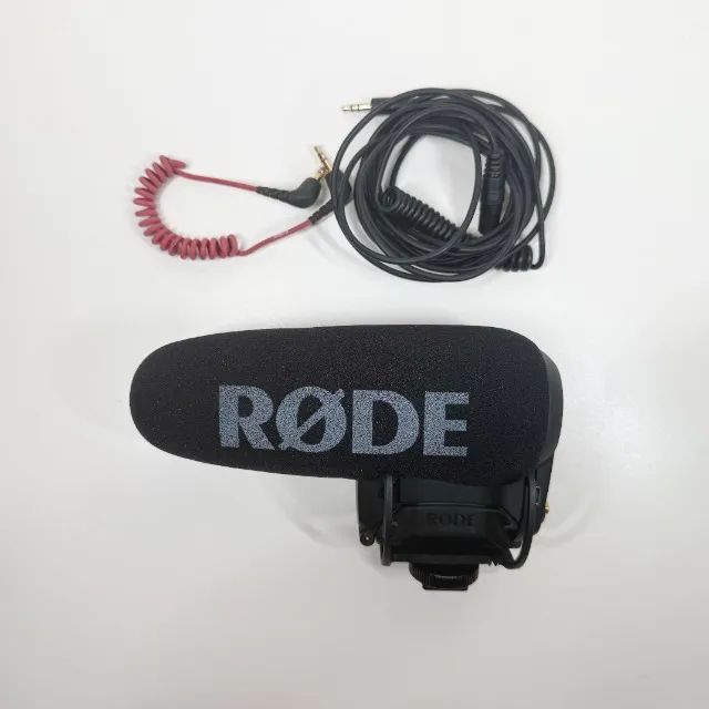 NOVO - Microfone Rode Videomic Pro+ Profissional Original Filmagem Foto Áudio