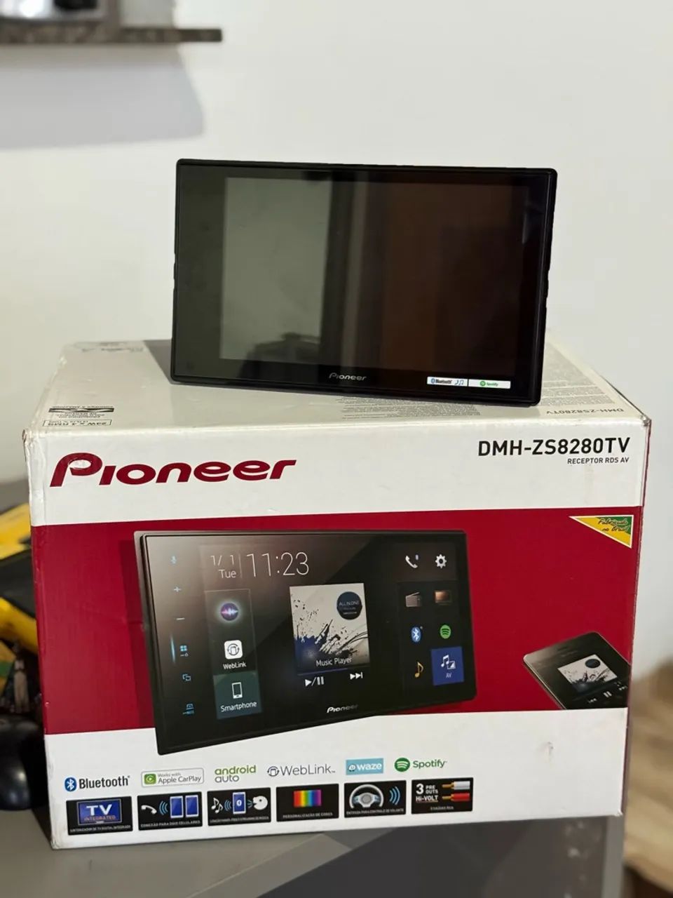 Multimídia Pioneer 8 polegadas vendo e troco  - Foto 2