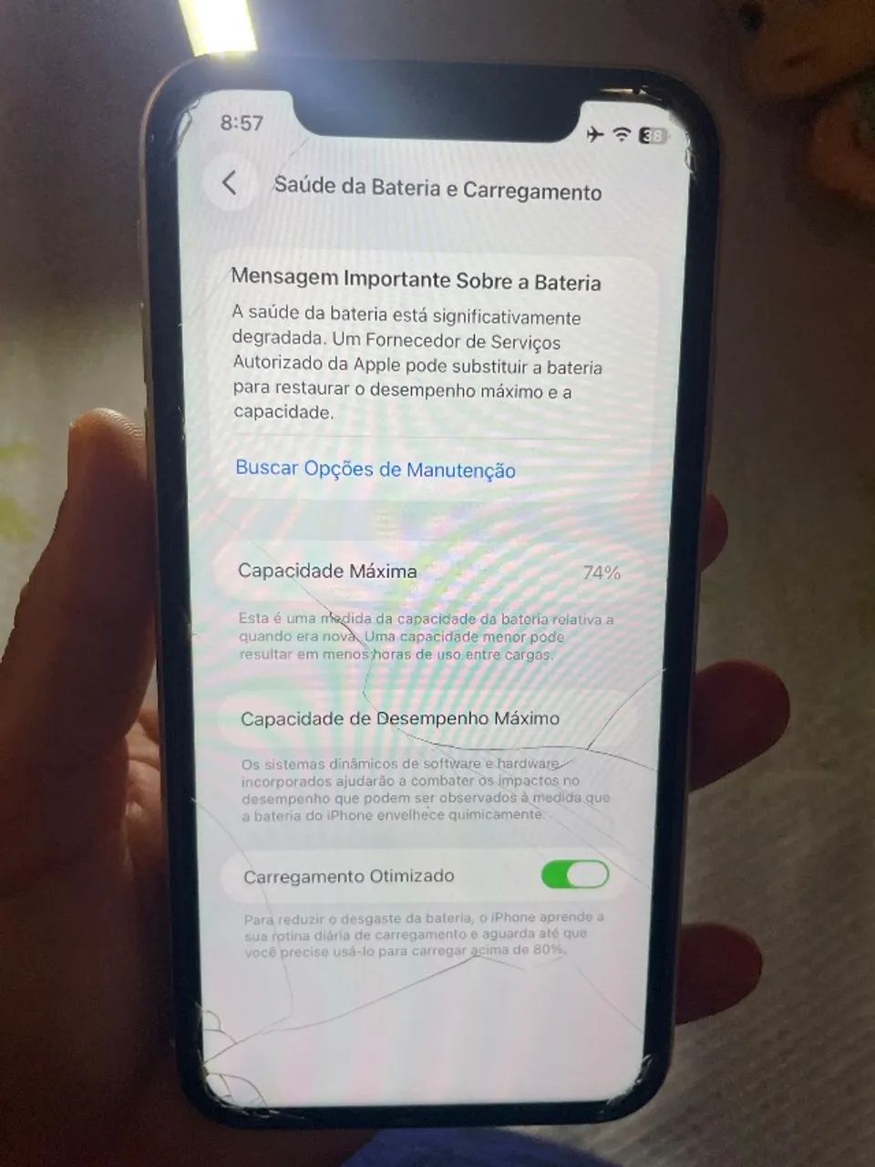 iPhone 11 branco usado 64 g - Foto 3