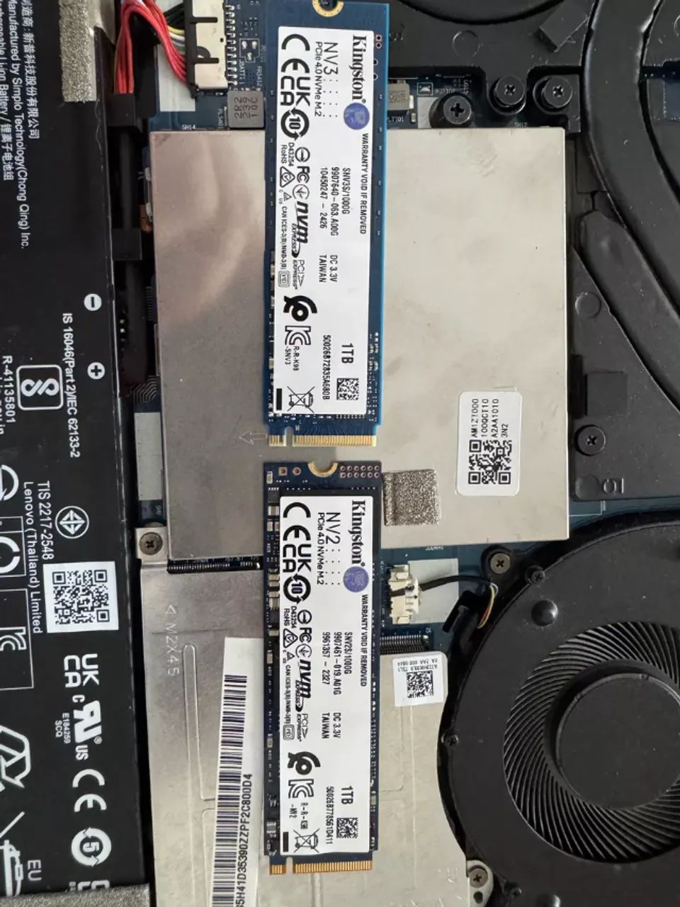 SSD M.2 NVMe 1TB Kingston PCIe 4.0 - Novo e Lacrado - Foto 3