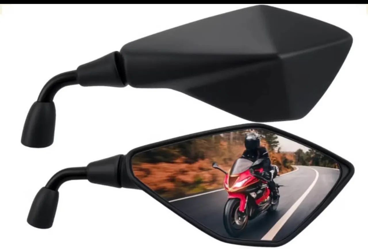 Retrovisor esportivo pentagonal  - Foto 2