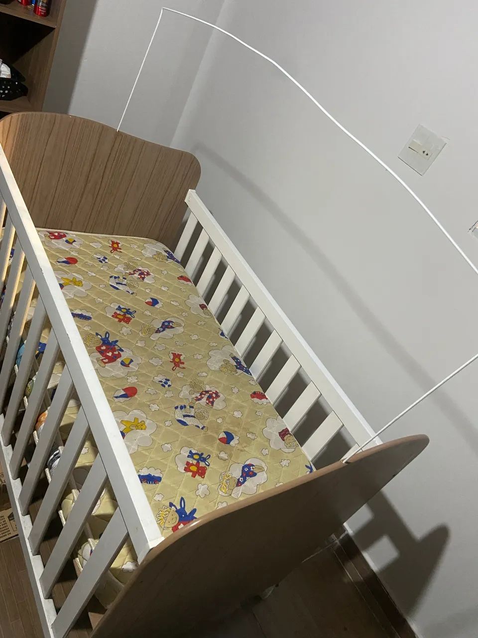 Berço com colchão em ótimo estado! - Foto 3
