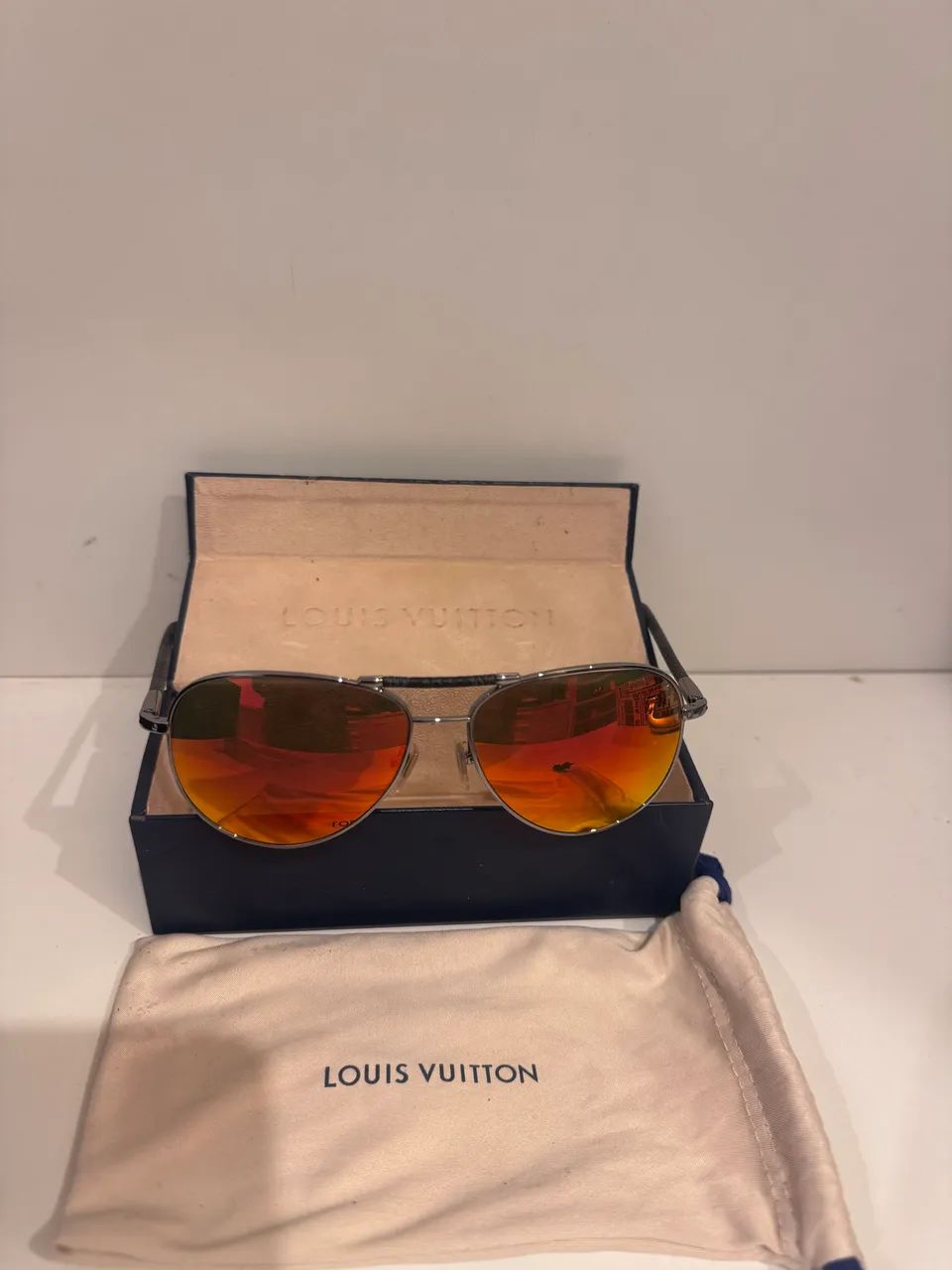 Óculos louis vuitton espelhado  - Foto 2