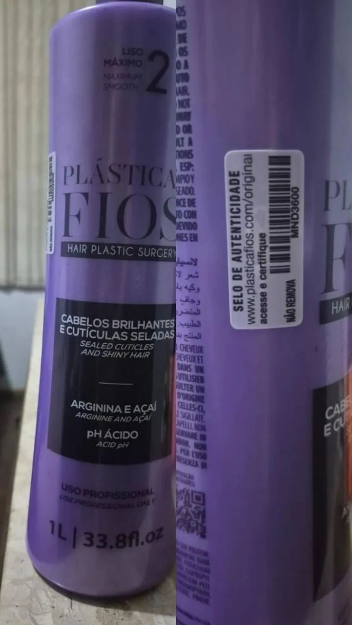 Produto para cabelo