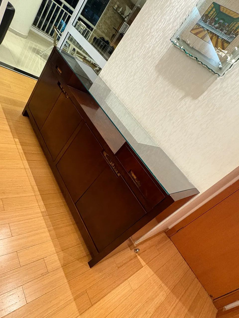 Conjunto mesa / aparador/ rack