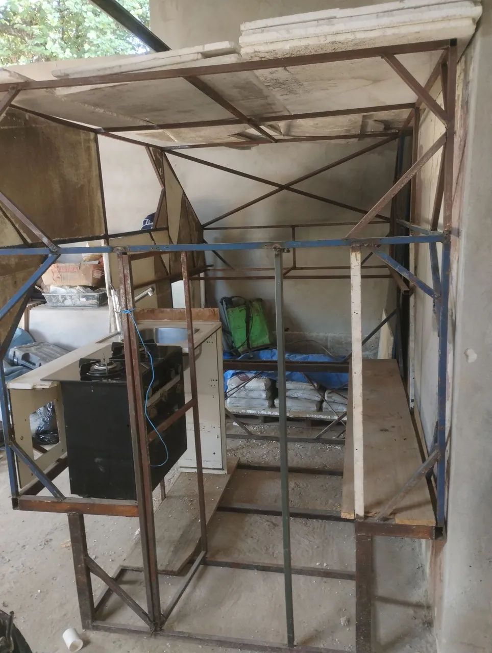 Vendo estrutura para trailer ou camper