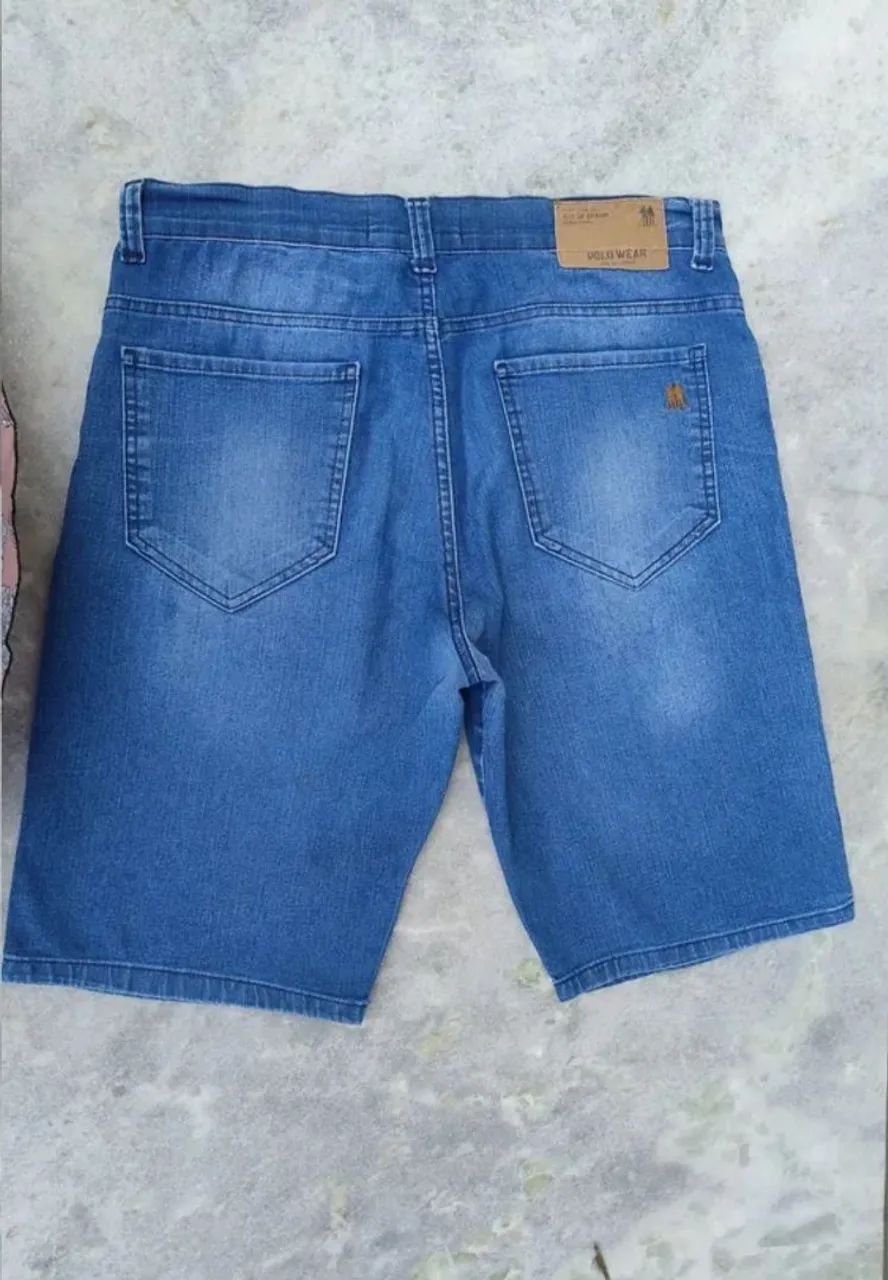 Bermuda Pool Jeans Slim 44 - Foto 3
