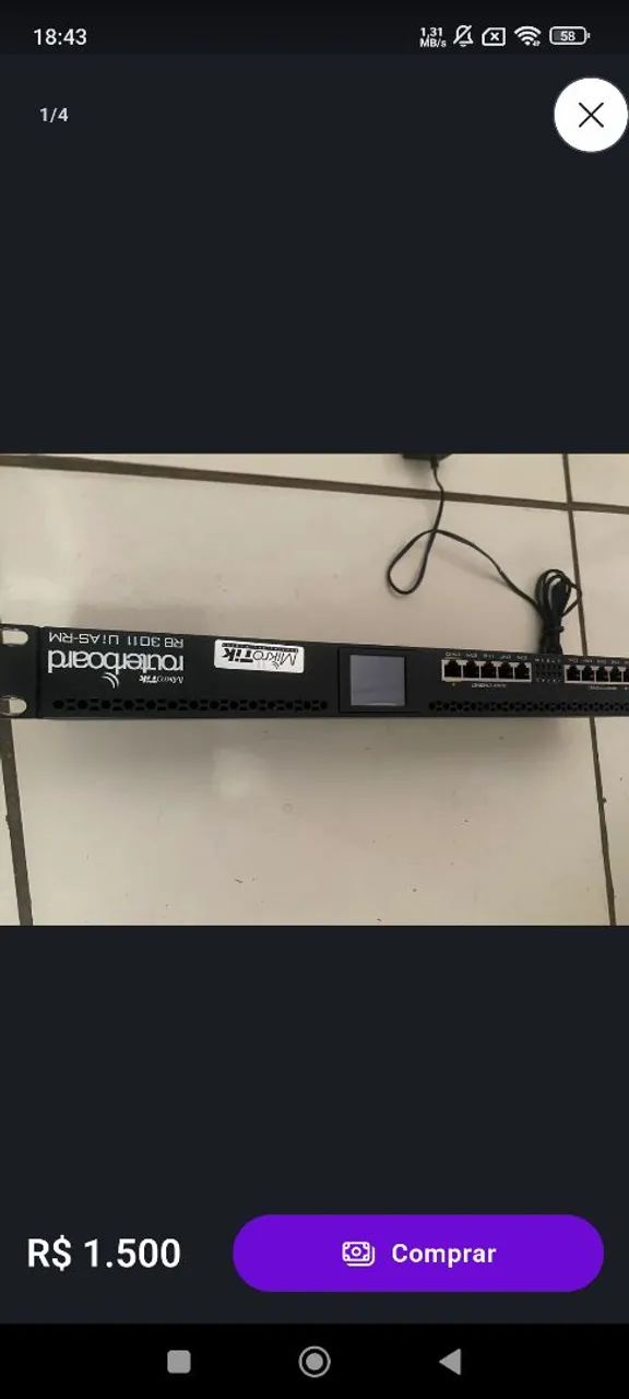 Mikrotik 3011 - Foto 2