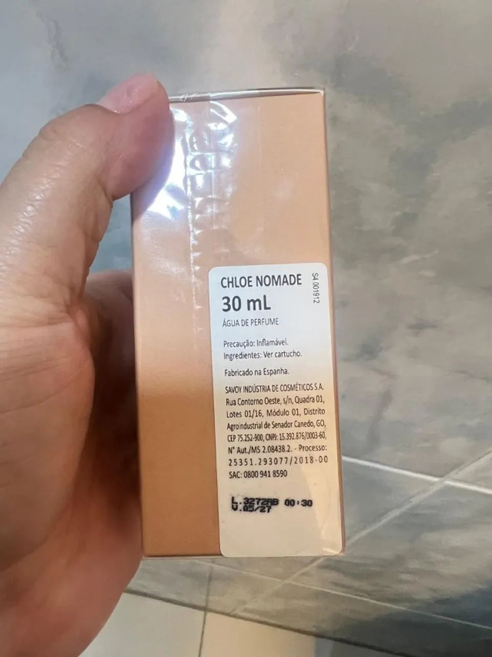 perfume chloe nomade eau de parfum 30ml - Foto 3