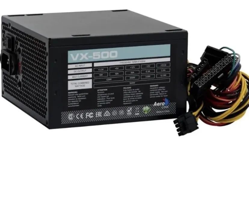 Fonte De Alimentação Aero Cool 500w (sem Cabo)