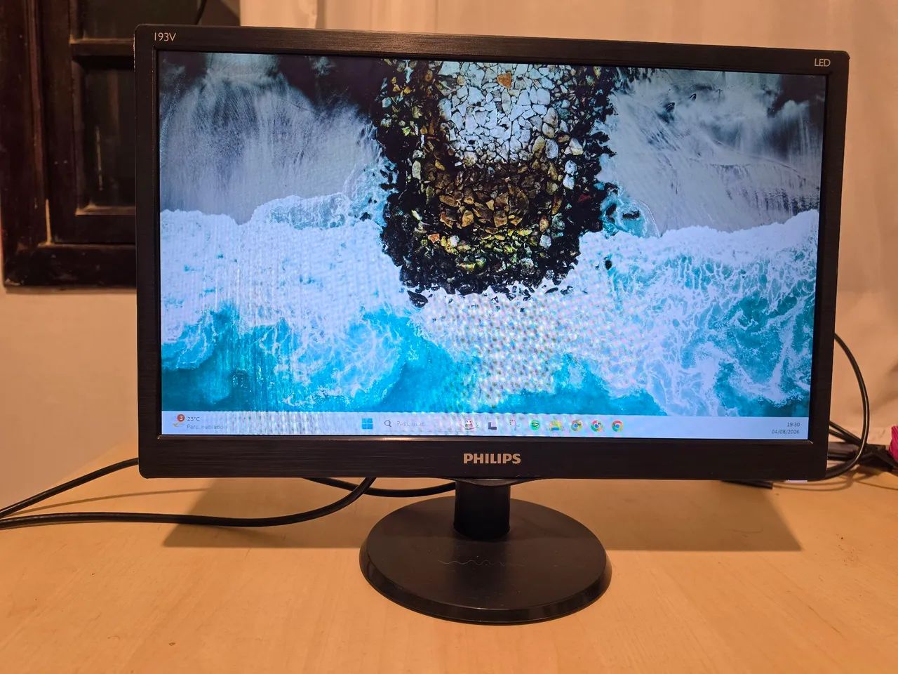 Monitor Philips LED 18,5" HDMI/VGA 193V5LHSB2/57