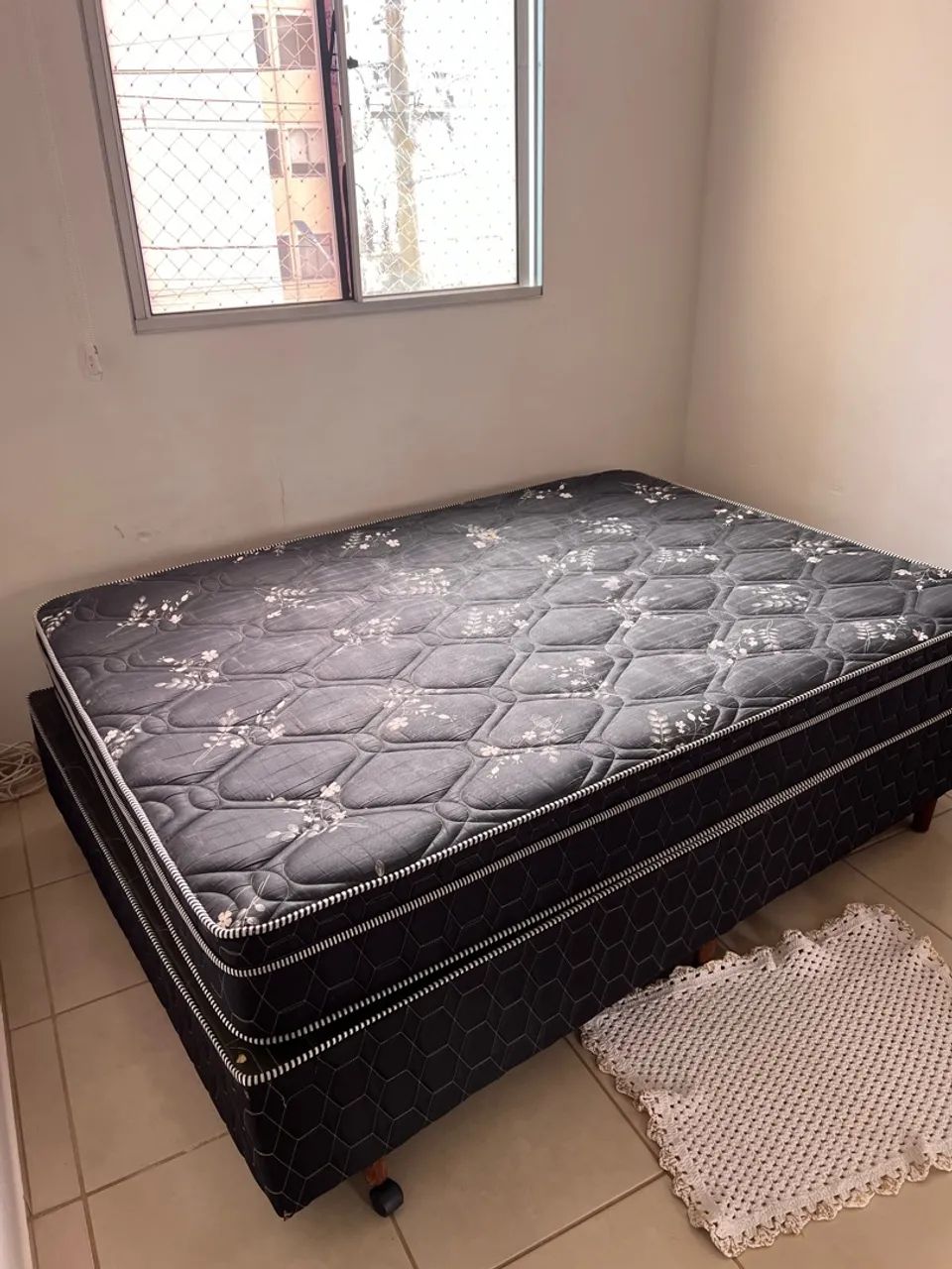 CAMA BOX CASAL USADA - Foto 2