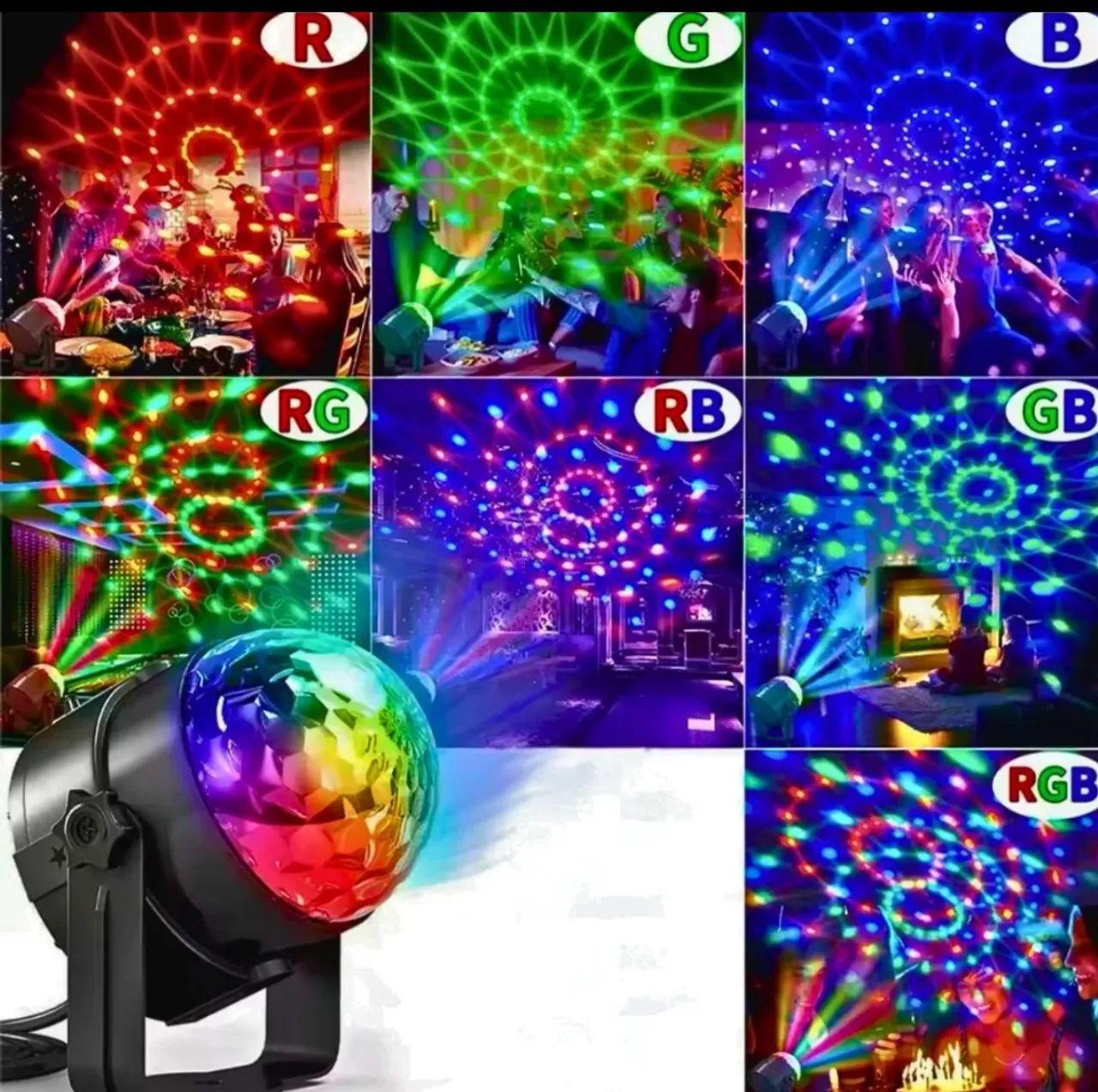 Mini globo com LED  - Foto 4