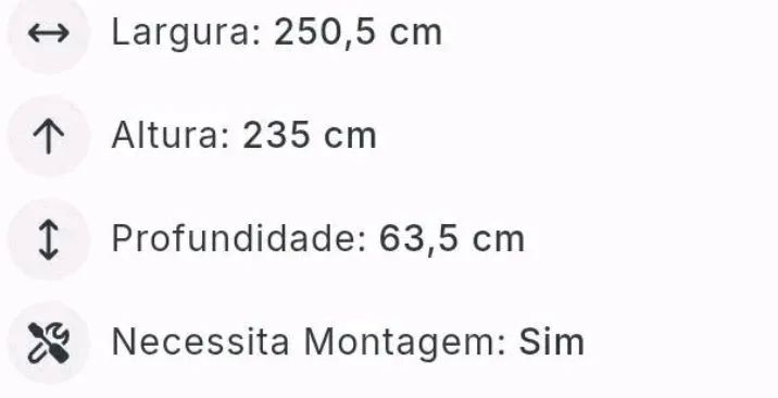 Guarda roupa com portas de correr  - Foto 3