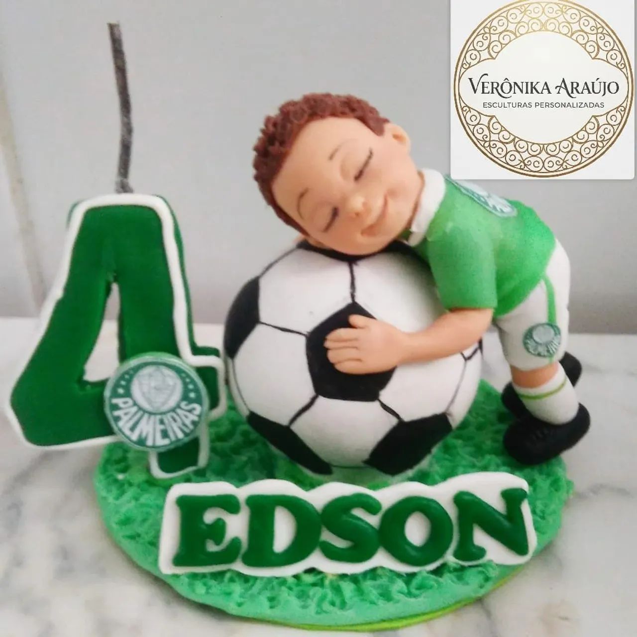 Velas e topo de bolo personalizados  - Foto 3
