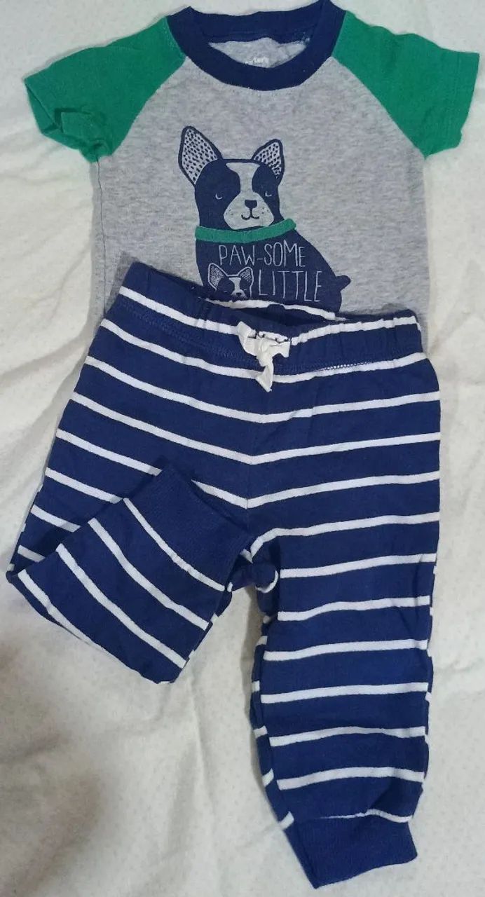 Conjunto Carter's original bebe 6m  - Foto 2