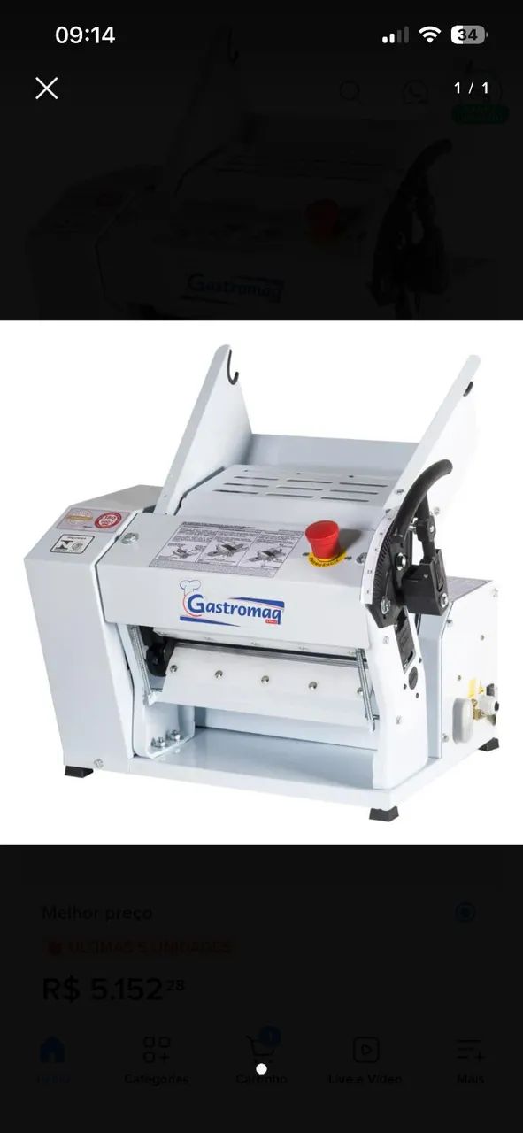 Cilindro e Laminador de Massas  - Foto 2
