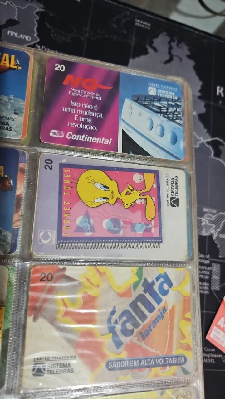 Coleç ões de Cartão Telefone  - Foto 2