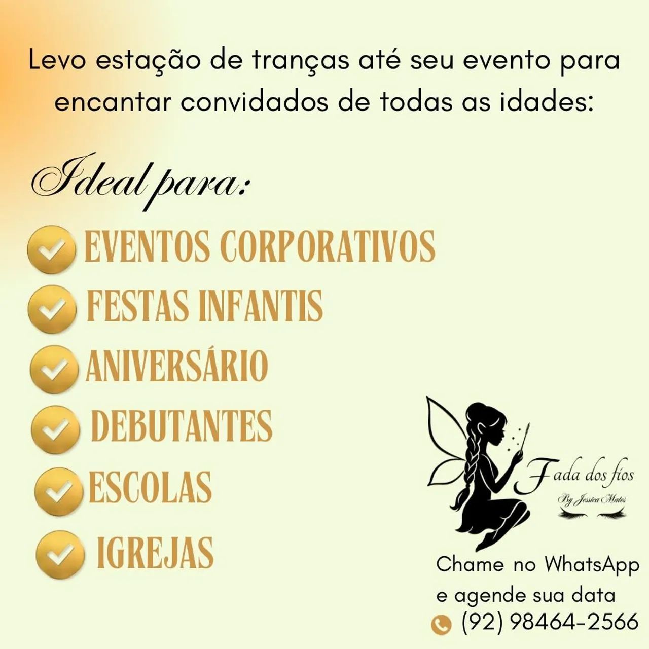 Trancista no seu evento - Foto 3