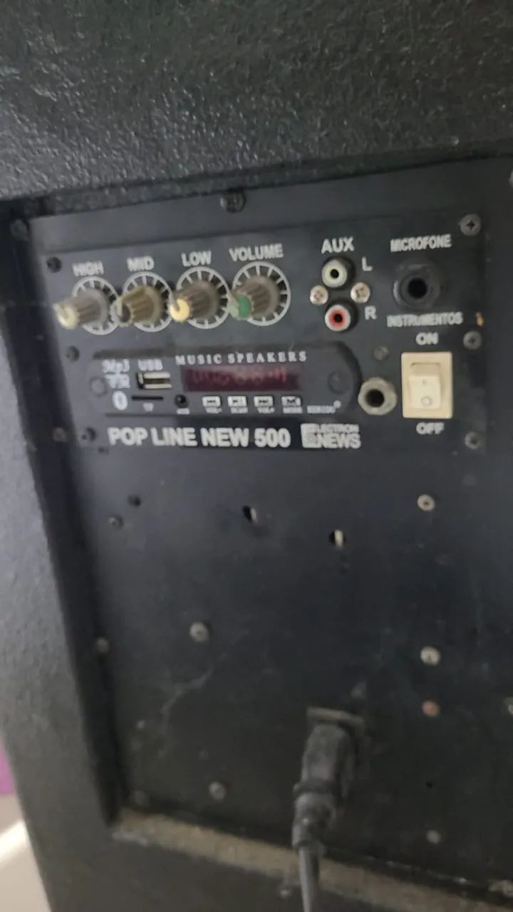 Caixa de Som ativa e Cubo amplificador de guitarra 15w - Foto 4