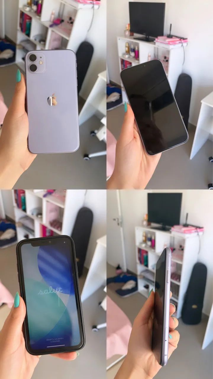 iPhone 11 lilás 64 GB - Foto 5