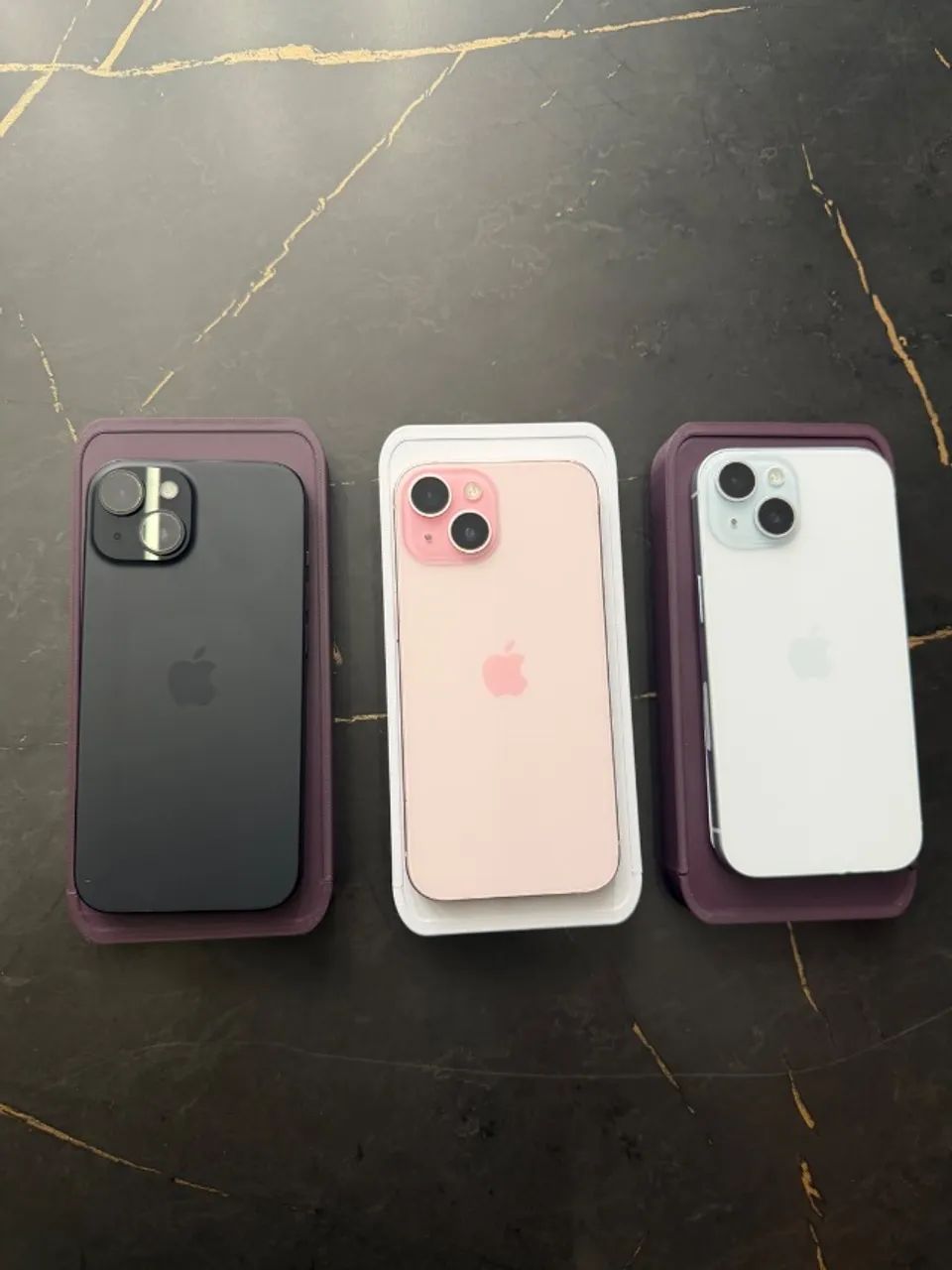 IPHONE 15 TODAS AS CORRS GARANTIA