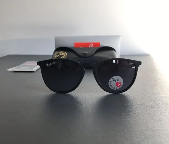 óculos de sol ray ban erika black  - Foto 3