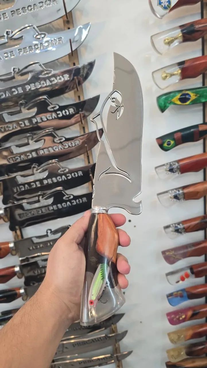 Picanheira 10" polegadas 4mm,inox 420c  - Foto 2