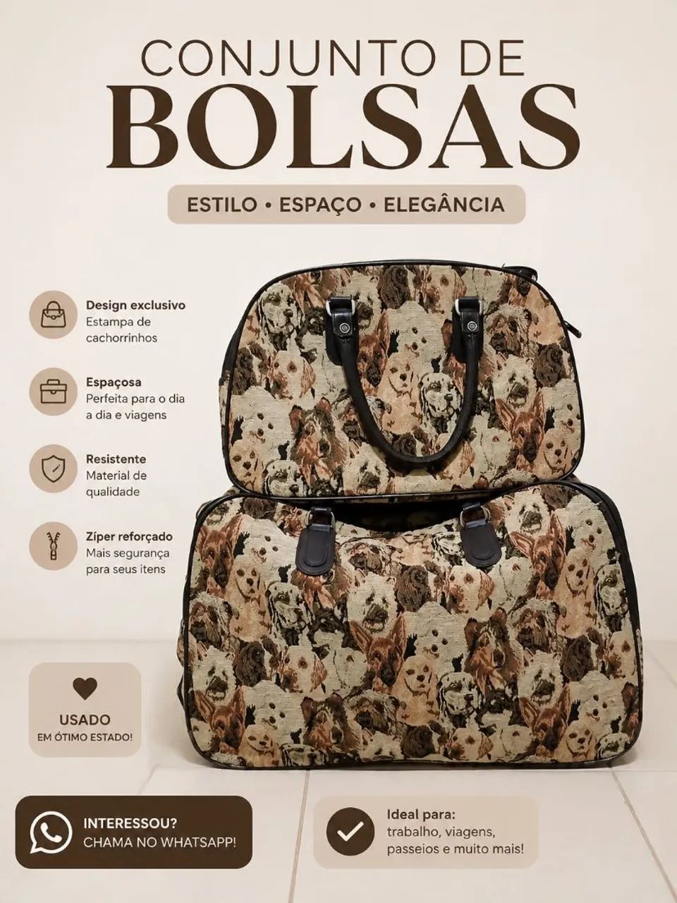 Bolsas de viagem 