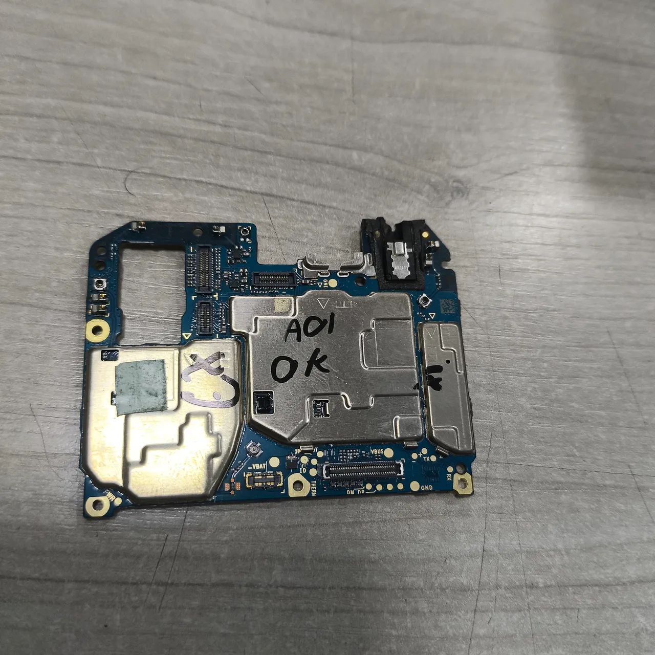 Placa Samsung A01 original retirada 100% funcionando 