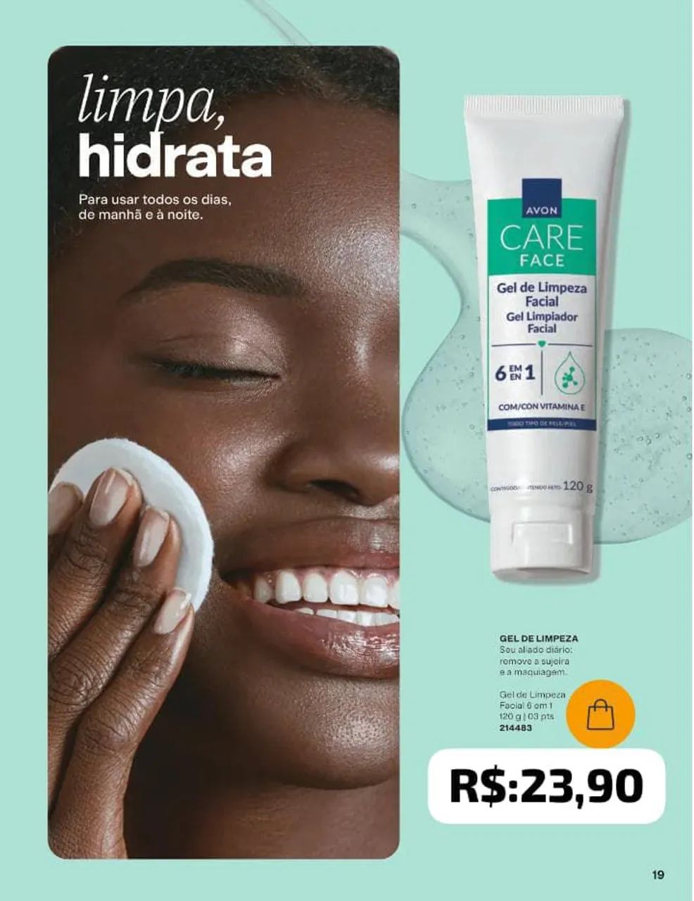 Sabonete facial líquido 