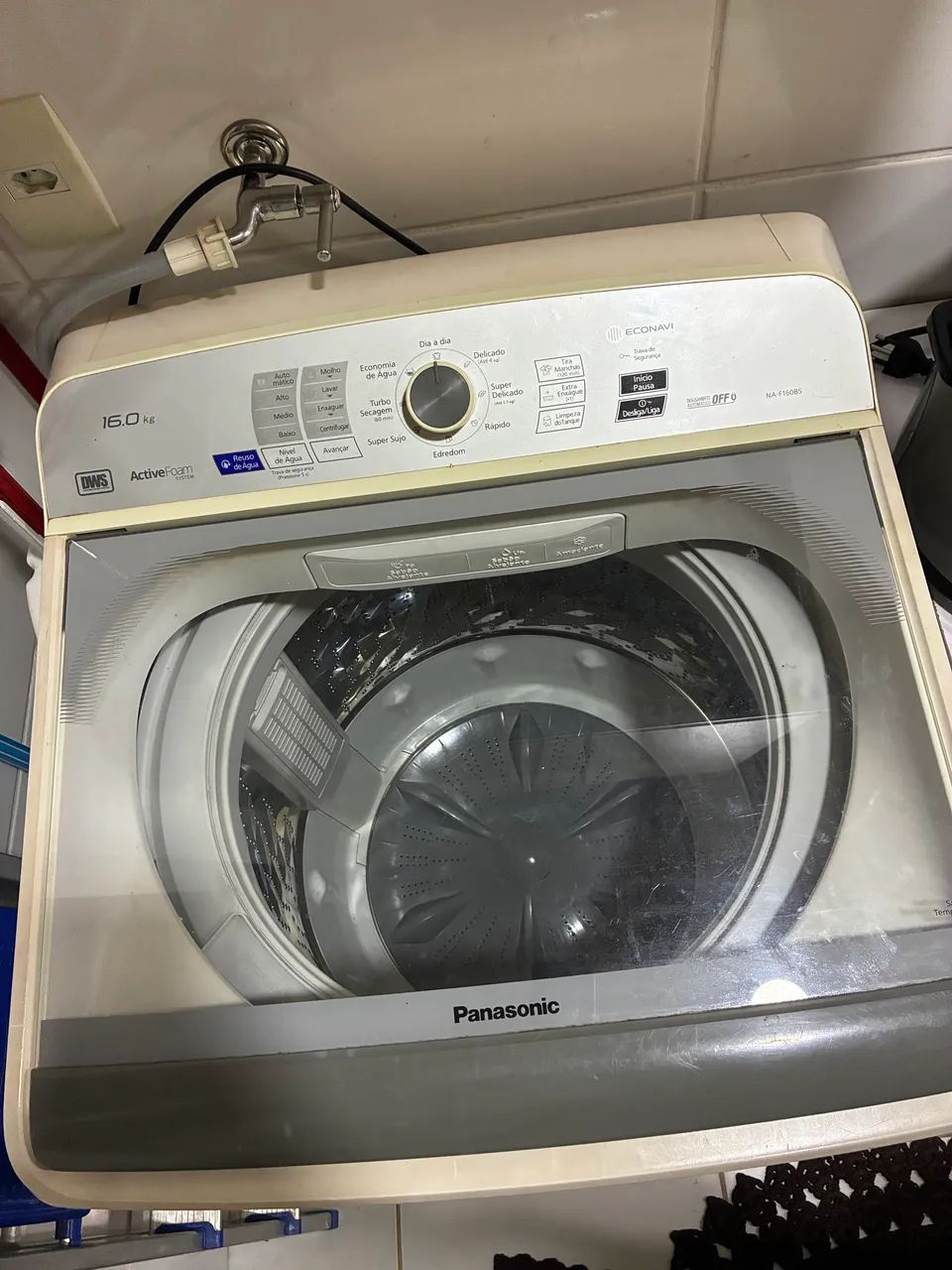 Maquina de lavar roupa 16kg Panasonic