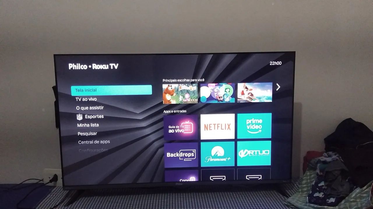 Tv comprei ela não tem uma semana
