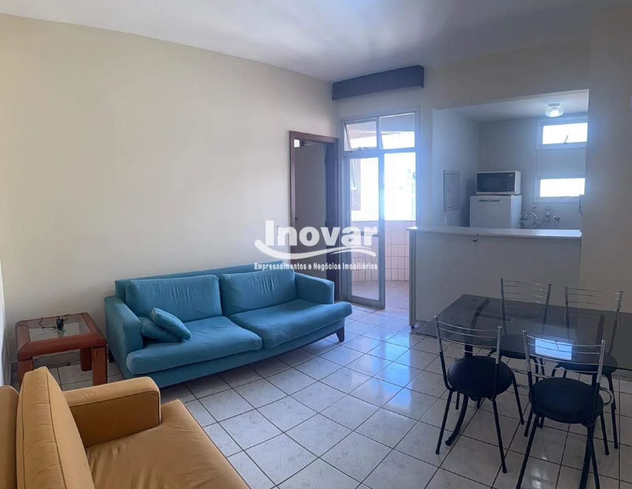 Apartamento mobiliado de 1 quarto com varanda e lazer completo  São Pedro - Foto 4