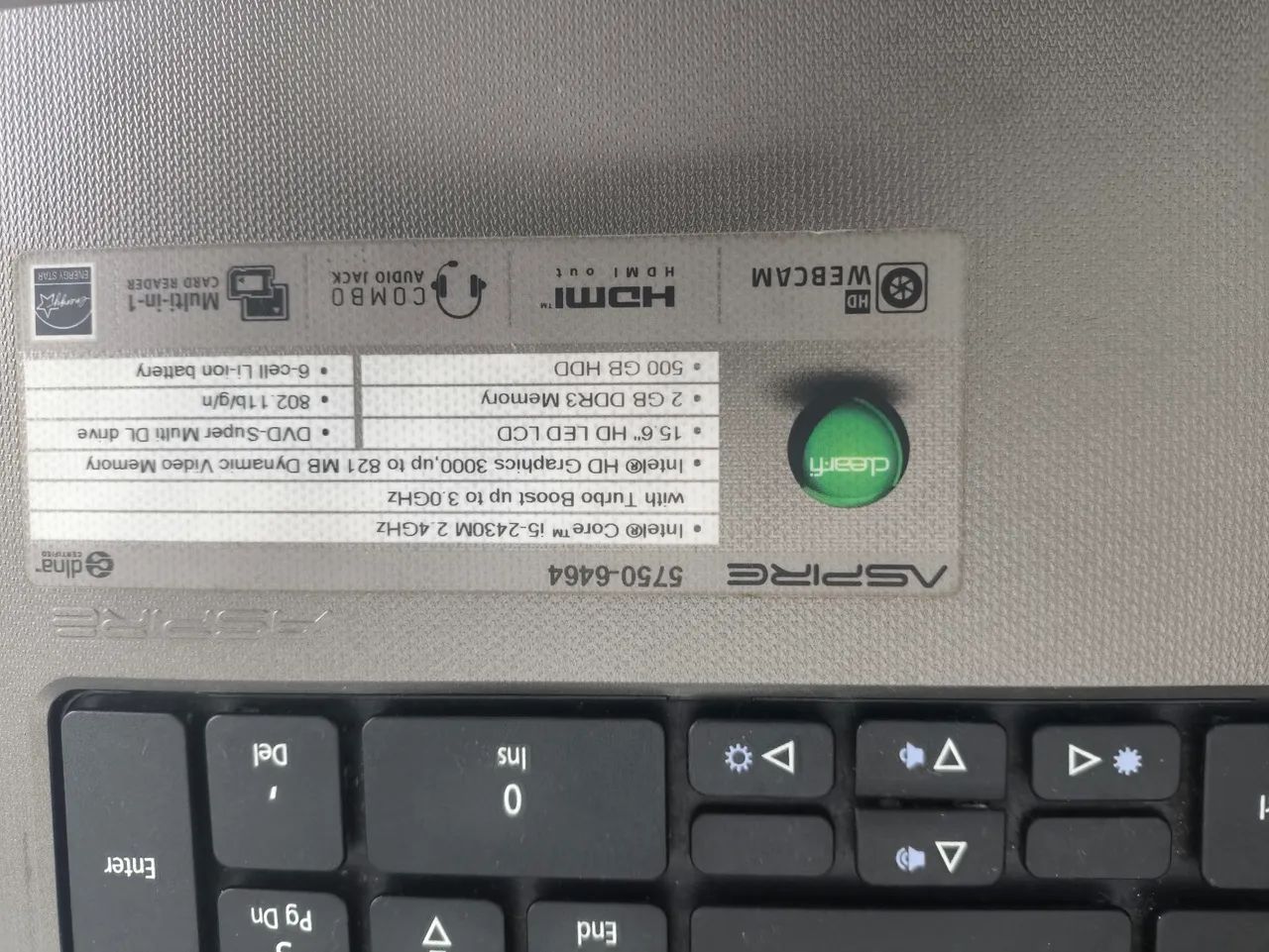 Vendo notebook Acer para retirar peças  - Foto 3