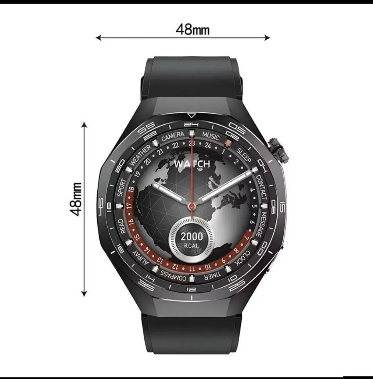 Smartwatch GT5 Pro GPS e NFC Integrado com tela HD - Foto 5
