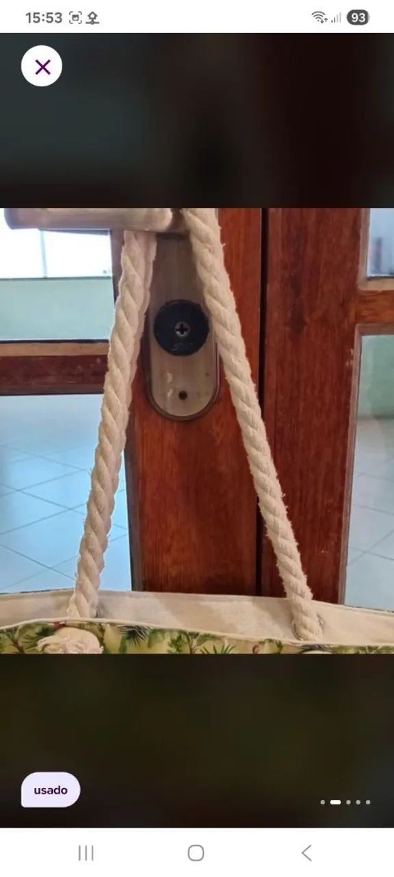 Bolsa de praia estilo farm  - Foto 2