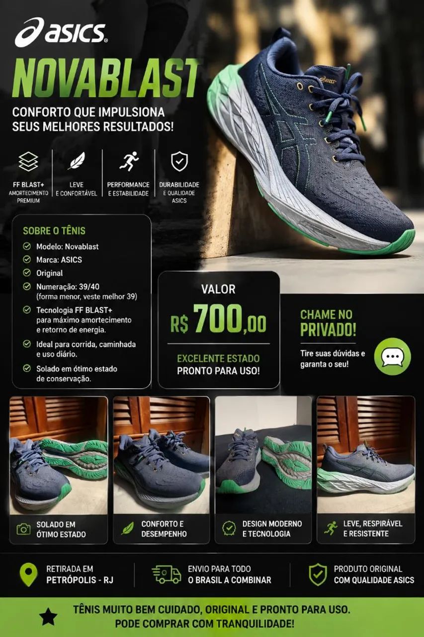 Tênis Asics Flastbast 