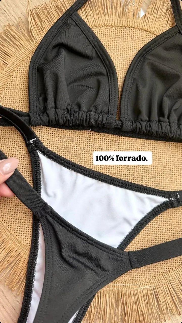 Biquíni Cortininha Bronze - Foto 4