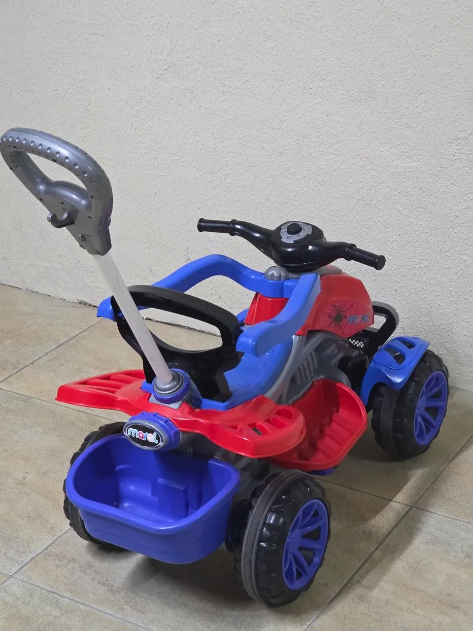 Quadriciculo infantil homem aranha  - Foto 5