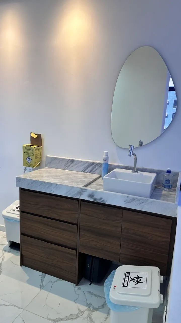 Balcão lavabo