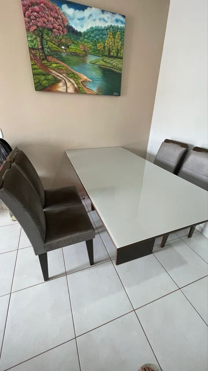 Vende-se Mesa com 4 cadeiras  - Foto 5