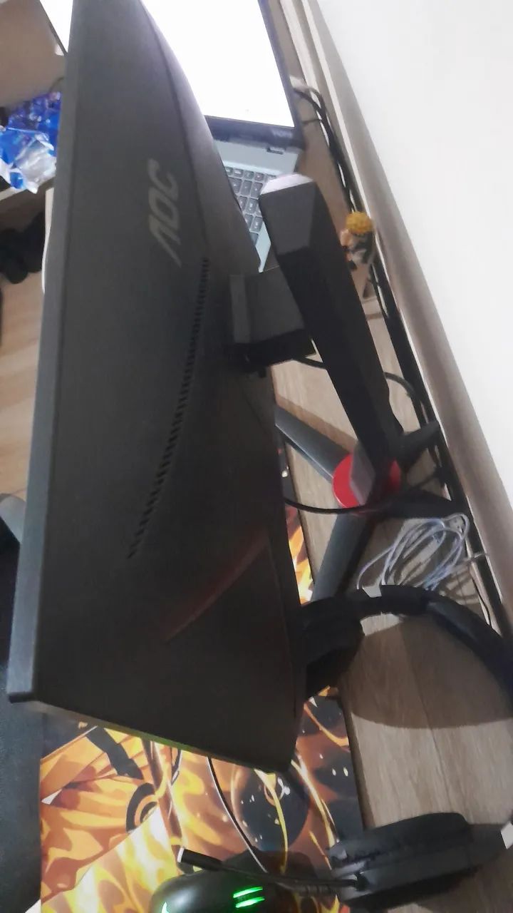 Monitor AOC 24" 165hz c/defeito  - Foto 3