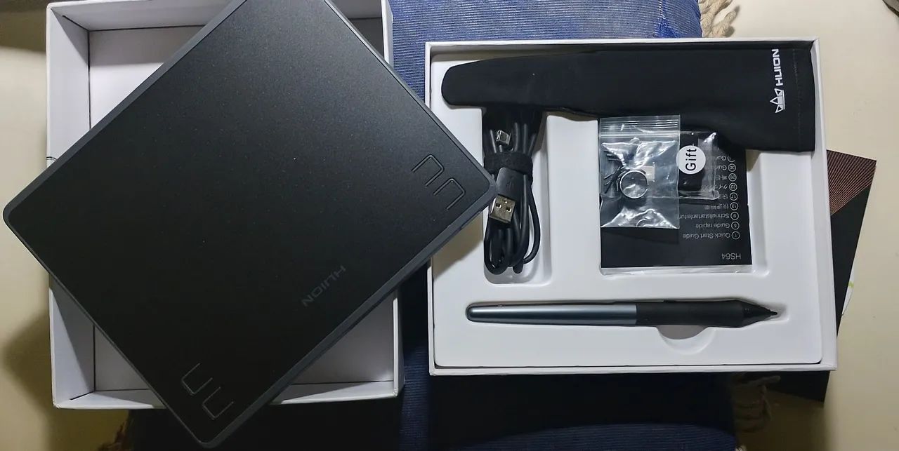 Mesa Digitalizadora Huion HS64 nova - Foto 2