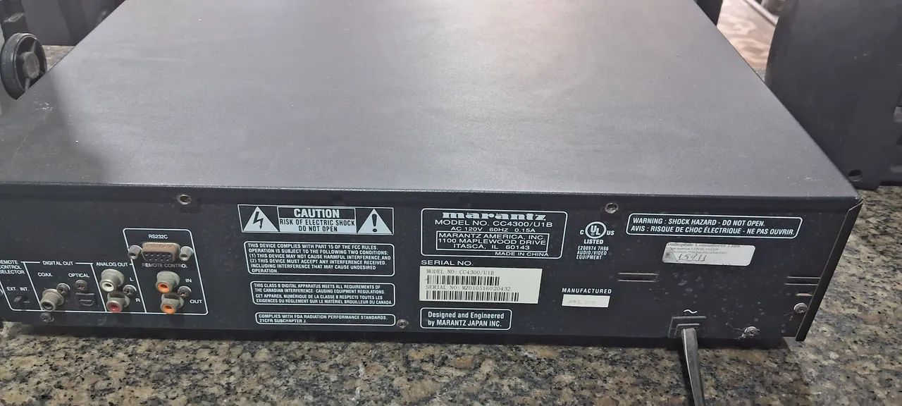 CD PLAYER MARANTZ CC4300 - Foto 5