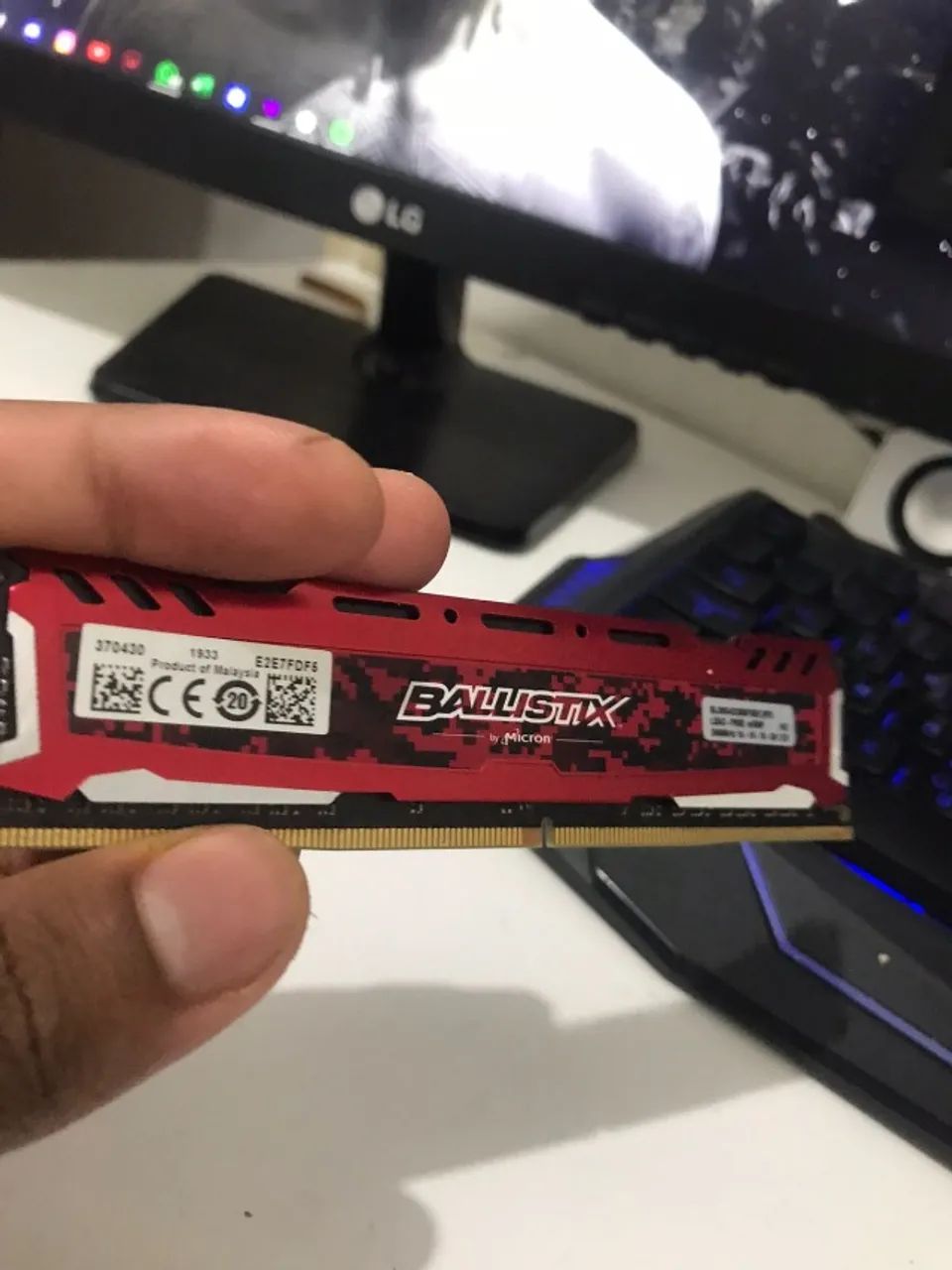 MEMÓRIA DDR4 Ballistix 8GB 2666Mhz - Foto 3