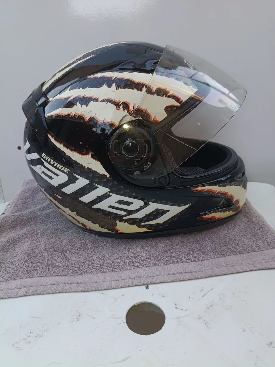 Capacete vallen RX7 N60 G  - Foto 5