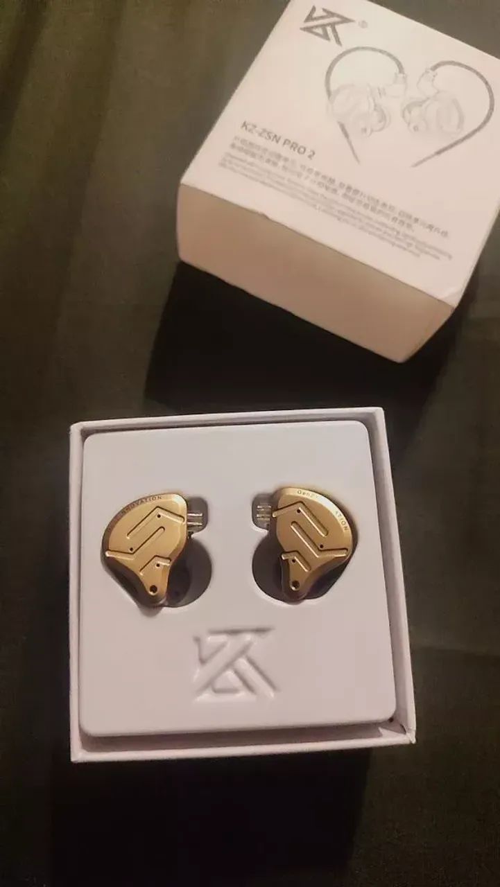 Fone Kz Zsn Pro2 Sem Microfone Retorno de Palco - Fones de Ouvido