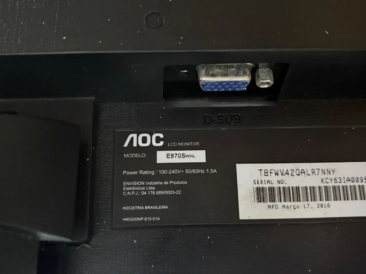 Monito AOC 18.5 - Foto 4