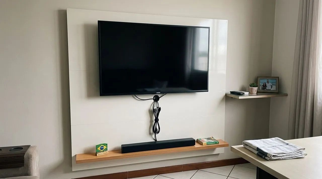 TV Samsung 50 | Smart 4K + Painel | Bem Conservados | Uso Residencial | Águas Claras - Foto 2